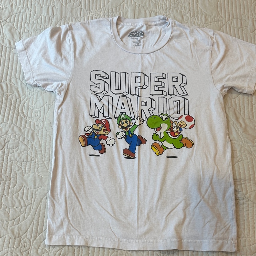 Nintendo Super Mario White Tee